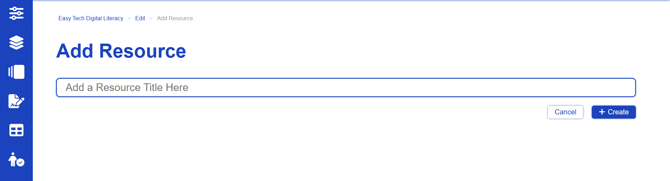 add resource title